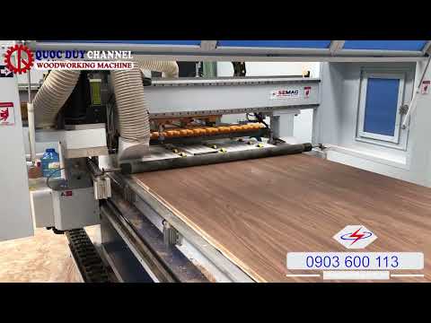 Video Máy Cnc Router Thay Dao Tự Động - Máy Phay Cắt Ván... - youtube