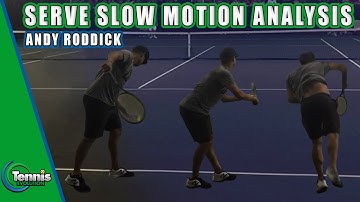 Andy Roddick Serve Slow Motion Analysis
