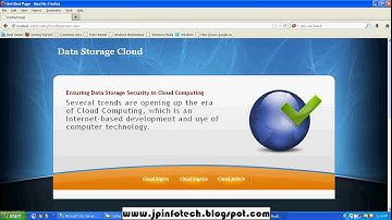 Ensuring Data Storage System | Asp.net, C#.net Final Year Project