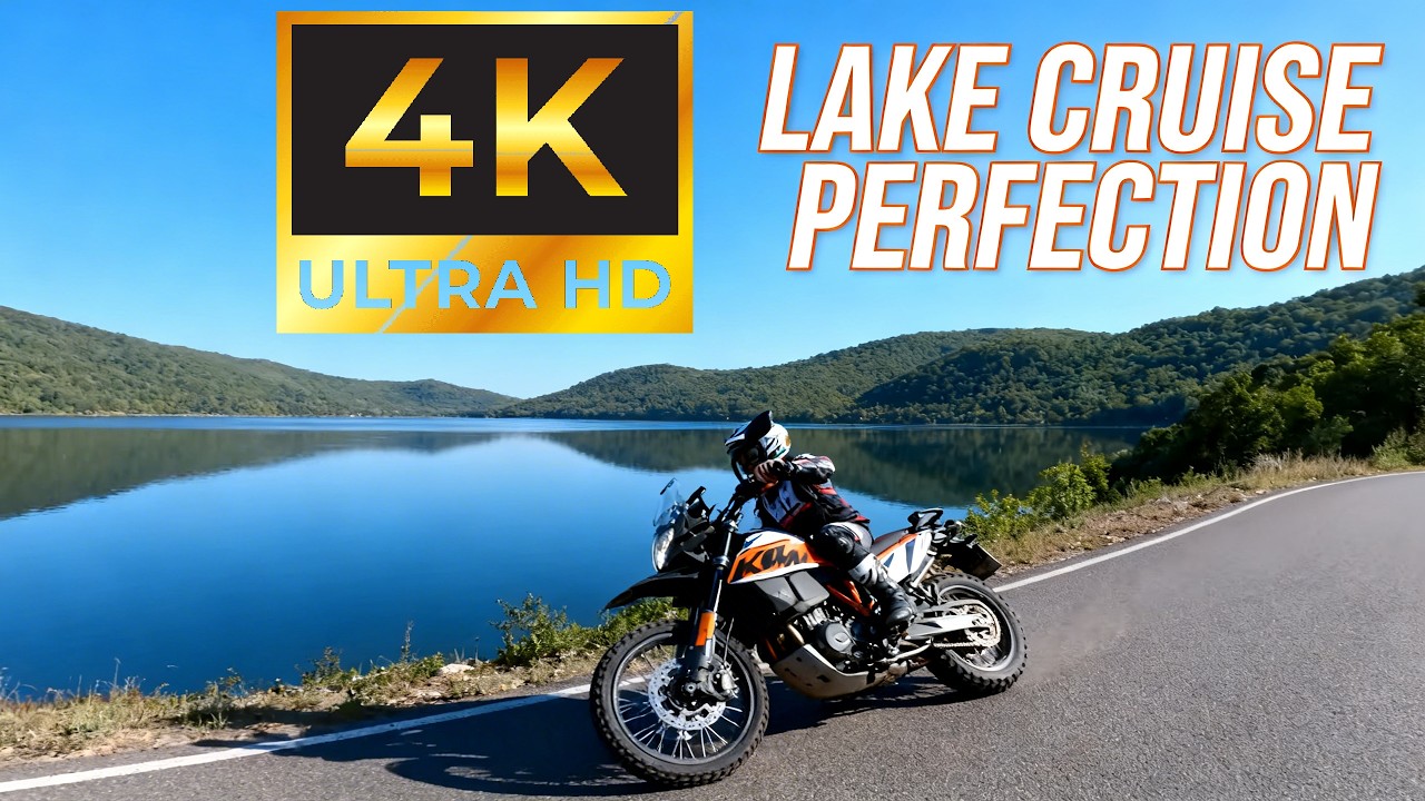 Epic Lakeside Cruising! 🇮🇳 | KTM 390 Adventure