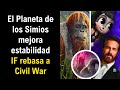 El Planeta de los Simios Nuevo Reino supera a Godzilla x Kong en estabilidad, IF eclipsa a Civil War