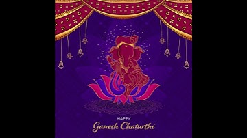 Shendur Laal Chadhaayo Aarti | Ganesh Chaturthi Wishes | Divine Ganesha Animation