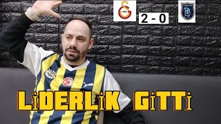 FENERBAHÇELİ GALATASARAY BAŞAKŞEHİR TEPKİ VİDEOSU LİDERLİK GİTTİ