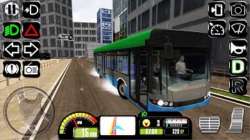Bus Simulator: Original #5 - Heavy Rain in Berlin City Bus Driving Game Android iOS Gameplay