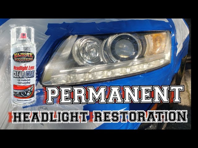 How to polish headlights - clean & restore without sanding! Mothers