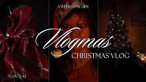 Vlogmas Week 1/Christmas decorations🎅✨️🎄