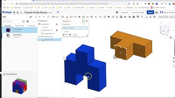 Assembly Exploded BOM of Puzzle Cube Project