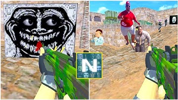 Nextbots Sandbox in Backrooms Shooter Gameplay 270 ,Sandbox Android Games  ios Walkthrough Simulator