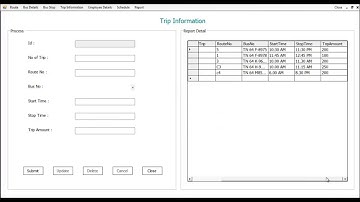 Bus Management System | Student Projects