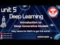 Deep Learning AL503(B) Unit 5 || AIML 5th Semester || RGPV || #rgpv #deeplearning #codes_with_duo