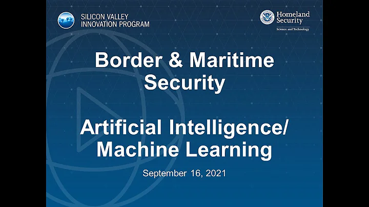 2021 SVIP Demo Week Day 3: Artificial Intelligence...