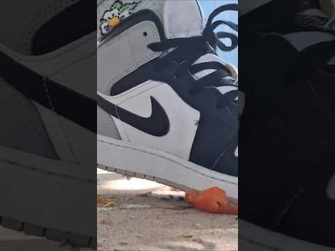 Sneakers Jordan j1 #crushing #satisfying #asmr