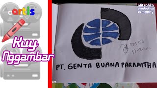 Kuy Nggambar EPS 166 | Menggambar Logo Genta Buana Paramita