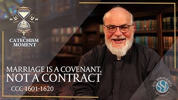 Het Catechismusmoment: het huwelijk is een verbond, geen contract