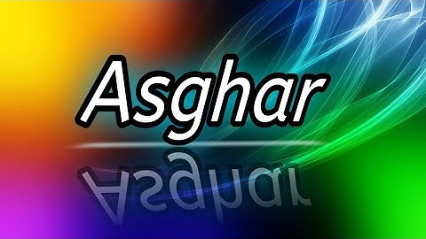 Asghar name poetry (Asghar name what