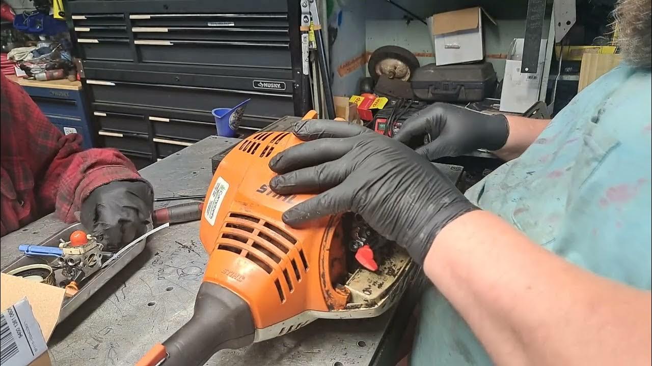 HIPA Carburetor Installation on Stihl FS70R Weed Eater YouTube
