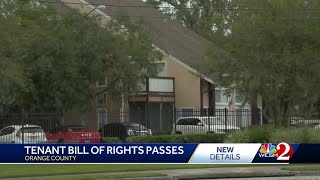 Orange County officials approve tenant bill of rights