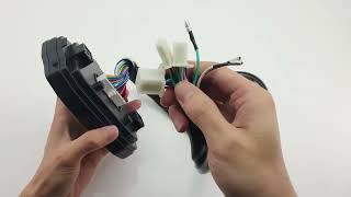 12V Universal Motorcycle LCD Tachometer Outboard 14000rpm