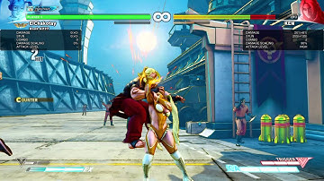STREET FIGHTER V R.Mika Crush Counter Reset