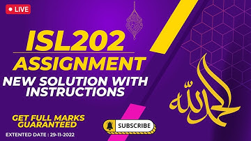 ISL202 VU Assignment New Solution | Using Own Wording | 29 November Last | Get full Marks Garanteed