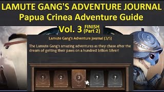Lamute Gang's Adventures Volume 3 (Book 11) Part 2 Guide, Crow Merchants' Records Black Desert BDO