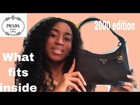 PRADA RE-EDITION 2000 NYLON MINI BAG UNBOXING 