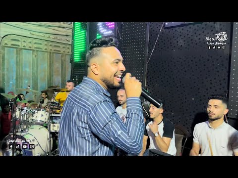 الفنان فراس الحرازين والنبطشي ابورجب العفيفي من مهرجان ابن الفنان سلمان الحرازين فرحة العريس وديع