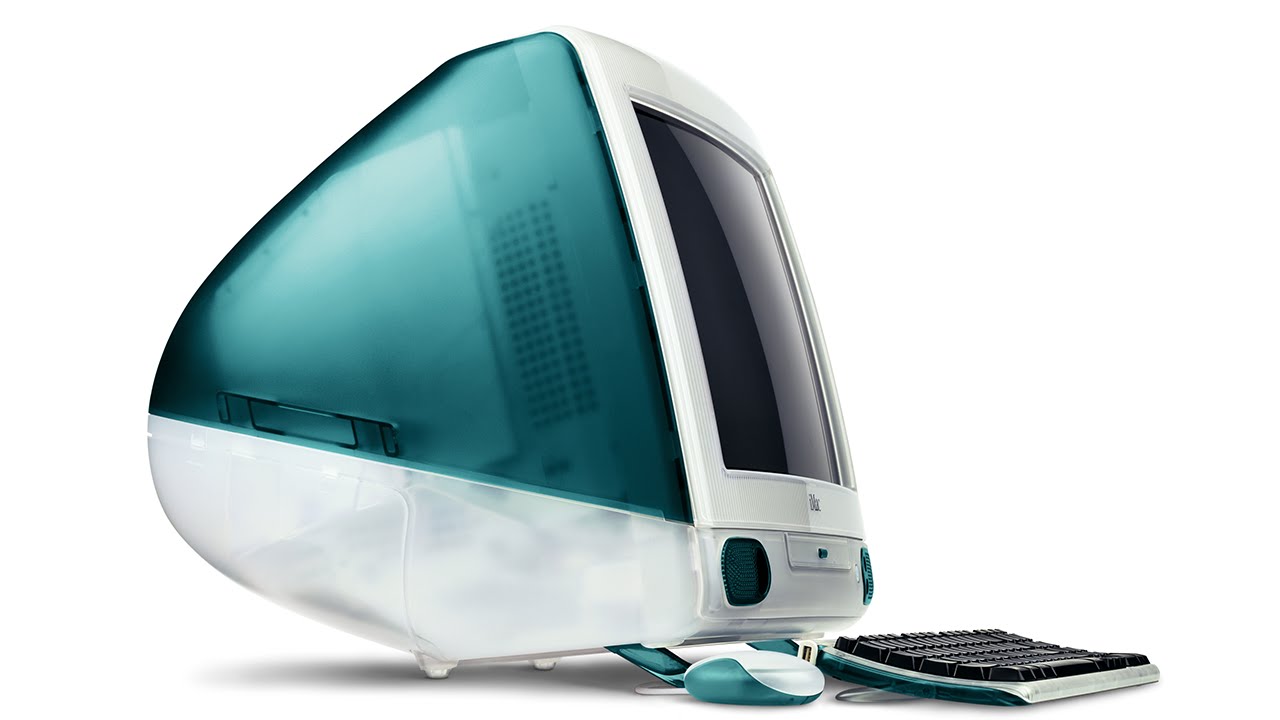 1998 Apple iMac G3 Bondi Blue - Mac OS 9 - Boot up