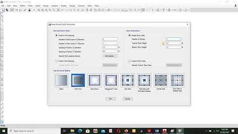 ETABS Tutorial [1]  How to model a simply supported beam