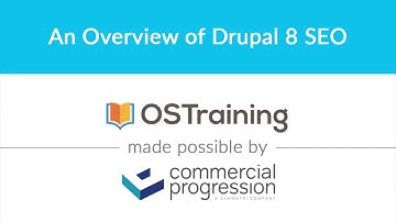 Lesson #14: An Overview of Drupal 8 SEO