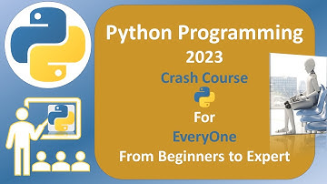 Python Programming 2023 Crash Course | Python Coding from Zero to Expert | Become Python Developer