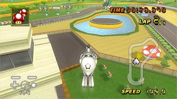 New Shortcut on Luigi Circuit [MKWii TAS]