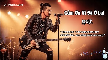 Cảm Ơn Vì Đã Ở Lại - Vì chọn anh giữa biết bao người | Rock Lyric Video