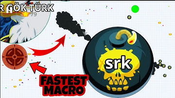 MACRO FAST LIGHT - CRAZY SOLO TAKEOVER!! (Agar.io Mobile)