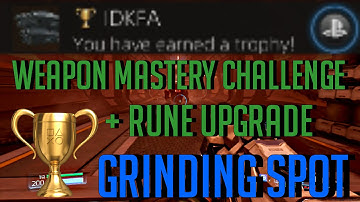 DOOM 2016 - Weapon Mastery Challenge + Rune Upgrade Grinding Spot (IDKFA Trophy)