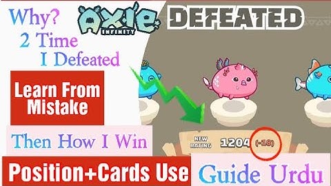 How to Play Axie Infinity Arena Mode Beginners Guide Tutorial About Gameplay Straitgy | Scholar