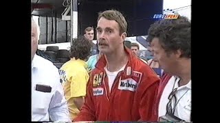 Nigel Mansell being a lunatic at Ferrari