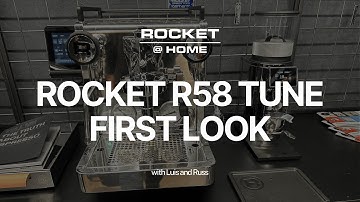 Rocket Espresso R58 Tune Coffee Machine First Look | 2026 Release