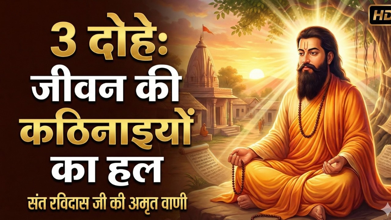 जीवन बदल देने वाले संत रविदास के 3 दोहे | Spiritual Motivation Hindi