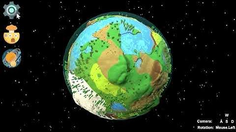 Procedural Planet Generation & Solar System Simulation