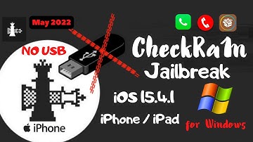 Jailbreak iPhone / iPad iOS [ 15.4 - 15.3 & old ] [ Install CheckRa1n for Windows ] Tutorial