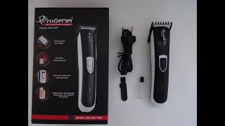Триммер для бороды и усов Pro Gemei GM 769 Белый с черным