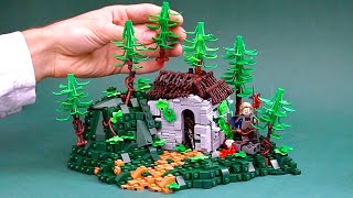 LEGO TIMELAPSE: Forest Ruins - Medieval MOC (1h 30min build)