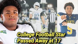Ryder Barnes Dead at 17 | Southern California Crean Lutheran Football Star Dies | Cause of Death