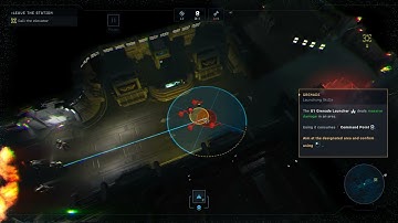 Aliens: Dark Descent Bug During Tutorial