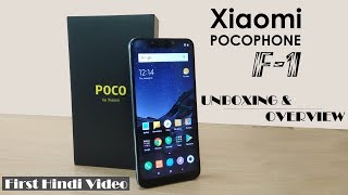 Xiaomi POCO Phone F-1 Unboxing & Overview - Hindi