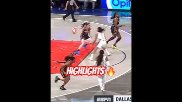 Caitlin Clark Put on a Show Vs Wings! #caitlinclark #basketball #shorts