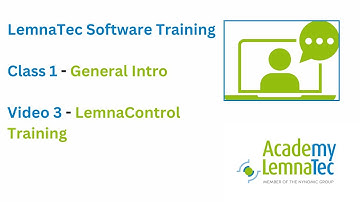 Class 1: 1.3 LemnaControl Training 🟩 Basic