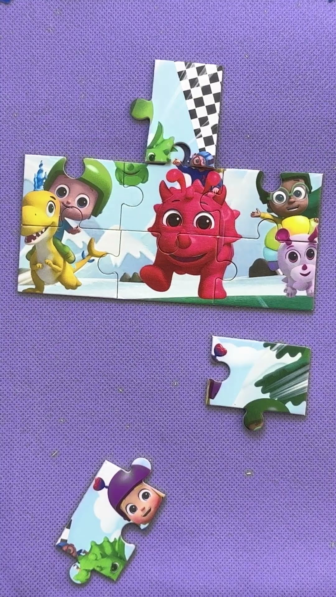 Dino Puzzle Challenge! Can you solve it? ?? #puzzle #game #shorts