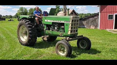 Oliver 1800 W.F. Gas Tractor